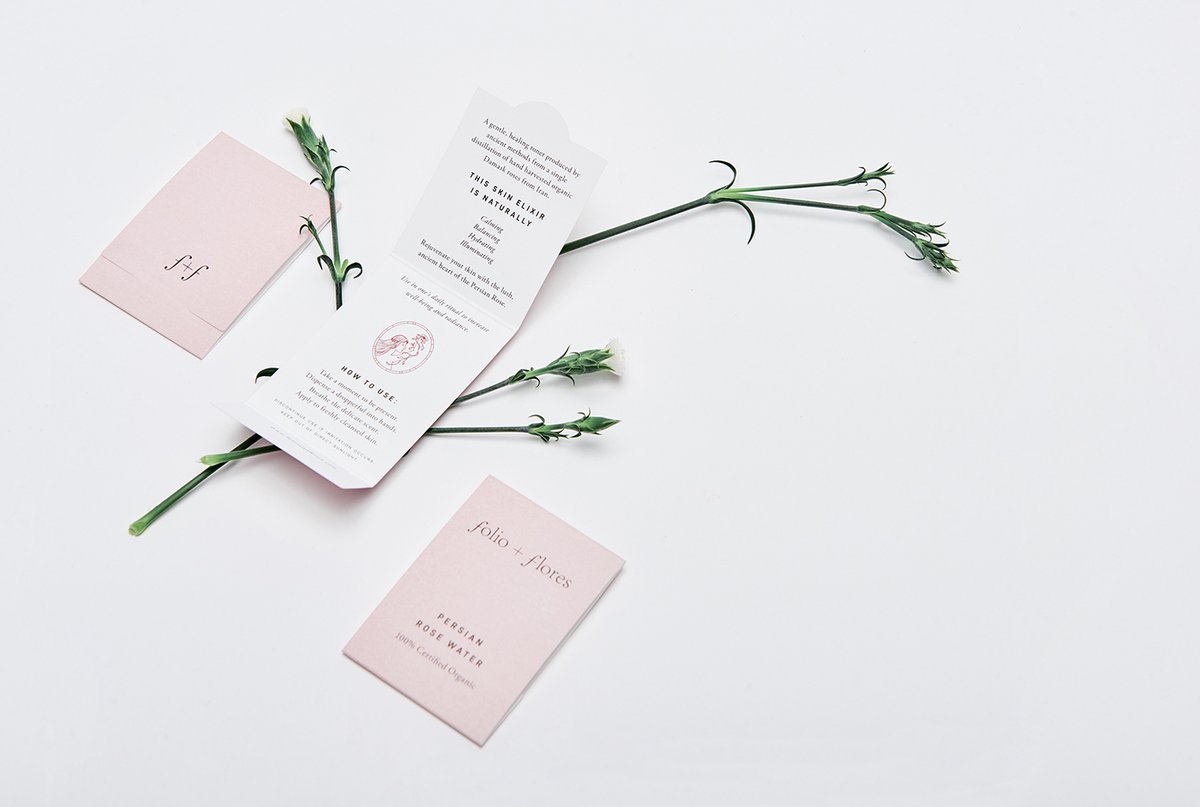 護膚品 Folio + Flores 品牌vi設計—標識設計的戰略性意義，vi設計，標識設計，化妝品品牌vi設計，企業vi設計，品牌vi設計，化妝品vi設計，vi品牌策劃，深圳vi設計，左右格局